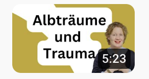 Umgang mit Albträumen, Traumaenergie, Schlaf, schlafen
